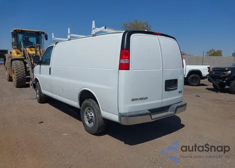 2023 GMC Savana Cargo Rwd 2500 Regular Wheelbase Work Van из США, поврежденный, VIN 1GTW7AFP2P1105188